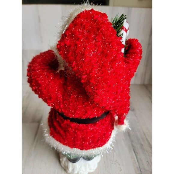 Animated dancing Jingle Bell caroling Santa Claus glitter xmas figure - Picture 10 of 13